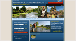 Desktop Screenshot of flyfishingranchesandlodges.com